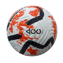 Bola de Futebol Nike Flight Premier League 23 24 Branca e Laranja