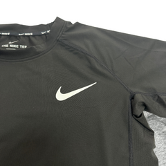 Camiseta de Manga Longa Nike Preta