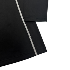 Camiseta negra de manga larga Nike