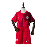 Camisa de Futebol Canada + Shorts Kit Nike 2026 Principal - Kit Infantil