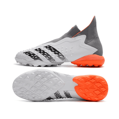 Chuteira Society TF Adidas Predator Freak+ Whitespark Pack