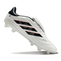 Chuteira Campo FG Adidas Copa Pure II Elite Fabricada na Alemanha Preta e Branca