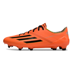 Chuteira Campo Adidas F50 Adizero FG Laranja e Preto