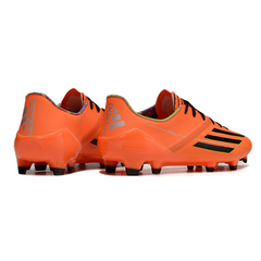 Chuteira Campo Adidas F50 Adizero FG Laranja e Preto