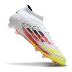 Chuteira Campo FG Adidas F50 Elite Cano Médio Pack Pure Victory