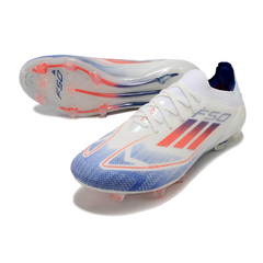 Chuteira Campo FG Adidas F50 Primeknit Elite Preta e Vermelha