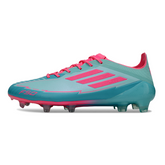 Adidas F50 Elite FG Field Soccer Cleats Light Blue and Pink Messi
