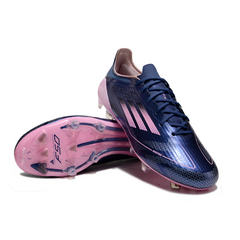 Chuteira Campo Adidas F50 Elite FG Azul e Rosa