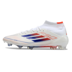 Chuteira Campo FG Adidas F50 Elite Cano Médio Pack Advancement Preta e Amarela