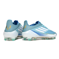 Adidas F50 Elite FG Light Blue Messi Field Soccer Cleats