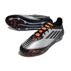 Chuteira Campo Adidas F50 Elite FG Messi Cinza e Preto