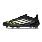 Adidas F50 Elite FG Black, White and Green Field Football Boots