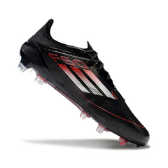 Chuteira Campo FG Adidas F50 Elite Preta, Branca e Vermelha