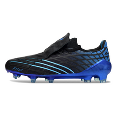 Chuteira Campo Adidas F50 Spider 2006 Preta e Azul