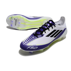 Chuteira Campo FG Adidas F50 Elite Pack Messi Triunfo Stellar Azul e Amarela