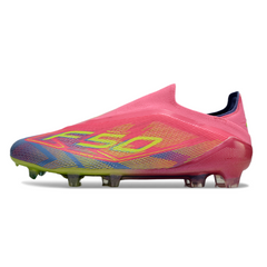 Chuteira Campo FG Adidas F50 Elite Sem Cadarço Pack Mystic Victory
