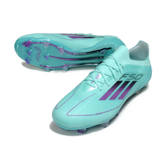 Adidas F50 Primeknit Elite FG Football Boots Light Blue