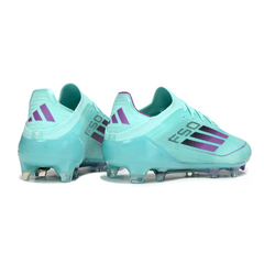 Chuteira Campo FG Adidas F50 Primeknit Elite Azul-Clara