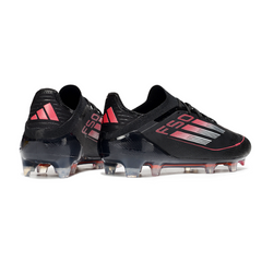 Adidas F50 Primeknit Elite FG Black, White and Red Field Football Boots