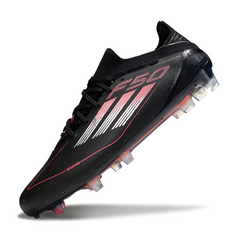 Adidas F50 Primeknit Elite FG Black, White and Red Field Football Boots