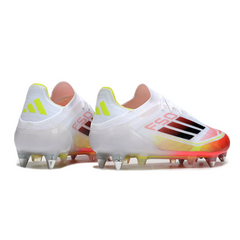 Chuteira Campo Adidas F50 Primeknit Elite SG Trava Mista Pure Victory Pack