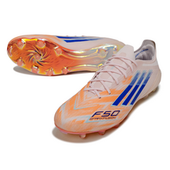 Chuteira Campo Adidas F50 Elite FG Laranja e Azul