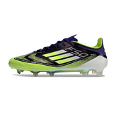 Adidas F50 Elite FG Purple and Green Field Soccer Cleats