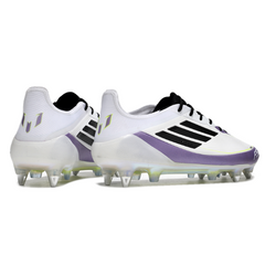 Chuteira Campo Molhado SG Adidas F50 Elite Pack Stellar Preta e Vermelha Infantil