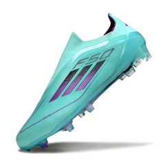 Adidas F50 Elite Laceless FG Football Boots Light Blue
