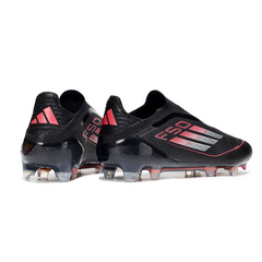 Adidas F50 Elite Laceless FG Football Boots Black, White and Red