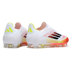 Chuteira Campo FG Adidas F50 Elite Sem Cadarço Pack Pure Victory