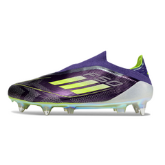 Chuteira Campo Molhado SG Adidas F50 Elite Sem Cadarço Pack Messi Fast Reborn