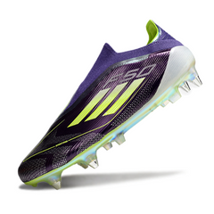 Chuteira Campo Molhado SG Adidas F50 Elite Sem Cadarço Pack Messi Fast Reborn