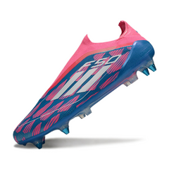 Chuteira Campo Molhado SG Adidas F50 Elite Sem Cadarço Pack Reemergence Preta e Amarela