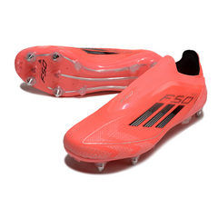 Chuteira Campo Adidas F50 Elite Sem Cadarço SG Trava Mista Vivid Horizon Pack