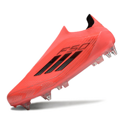Chuteira Campo Adidas F50 Elite Sem Cadarço SG Trava Mista Vivid Horizon Pack
