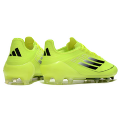 Chuteira Campo FG Adidas F50 Elite Verde e Prateada