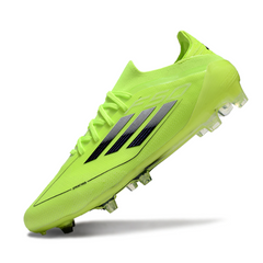 Chuteira Campo FG Adidas F50 Primeknit Elite Verde e Preta