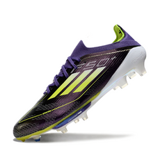 Chuteira Campo FG Adidas F50+ Elite Preta e Amarela