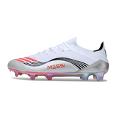 Adidas F50 Primeknit Elite FG Messi White Football Boots