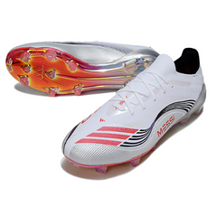 Chuteira Campo Adidas F50 Primeknit Elite FG Messi Branca
