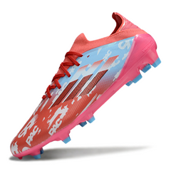 Chuteira Campo Adidas F50 Primeknit Elite FG 99 Pac Rosa Pack