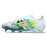 Chuteira Campo Adidas F50 Primeknit Elite FG Branca e Verde
