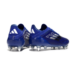 Chuteira Campo Adidas F50 Primeknit Elite SG Trava Mista Azul