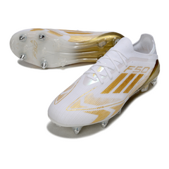 Adidas F50 Primeknit Elite SG Mixed White and Gold Football Boots