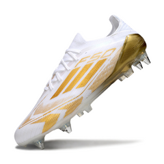 Adidas F50 Primeknit Elite SG Mixed White and Gold Football Boots