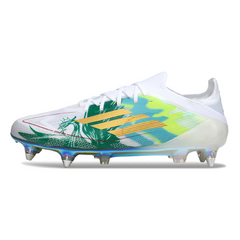 Adidas F50 Primeknit Elite SG Mixed White and Green Football Boots