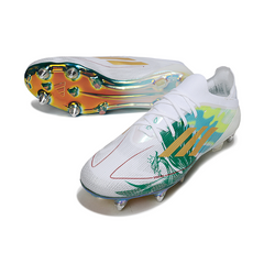 Adidas F50 Primeknit Elite SG Mixed White and Green Football Boots