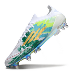 Adidas F50 Primeknit Elite SG Mixed White and Green Football Boots