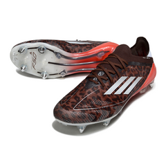 Adidas F50 Primeknit Elite SG Mixed Brown and Red Football Boots